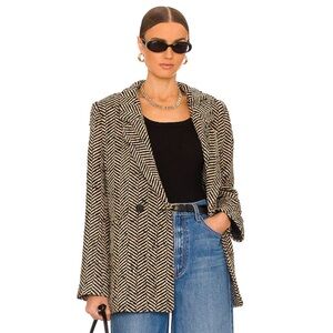 Anine Bing fishbone blazer